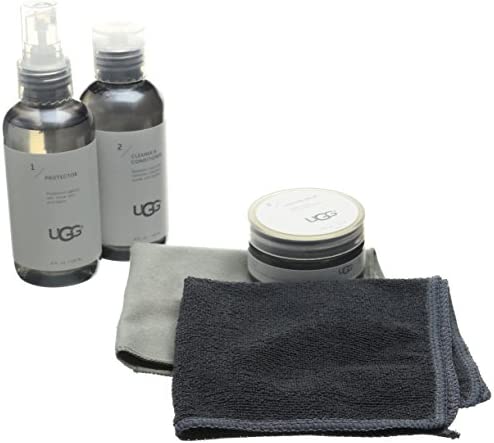 UGG Leather Care, Kit di Pulizia per Scarpe Unisex-Adulto, Natural, Taglia Unica EU