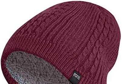 Amazon Brand - Eono Cappello Invernale per Uomo Donna Cappello Caldo Berretto in Maglia Morbido e Confortevole