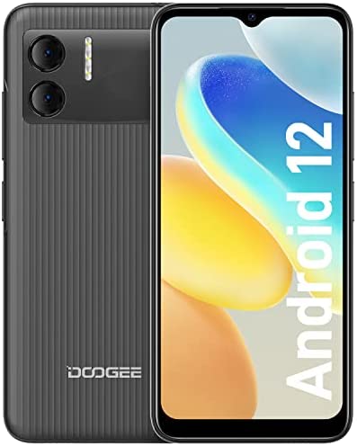 DOOGEE X98 Pro Smartphone [2023], 9GB+64GB Cellulari, 1TB Espandibili, 4200mAh Batteria, Android 12, AI Fotocamera 12MP, 6.52”HD+, Dual 4G SIM Telefoni, Face ID, OTG, GPS