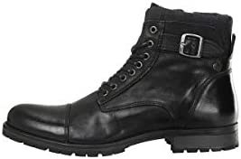 JACK & JONES Jfwalbany Leather Anthracite STS, Chukka Boots Uomo