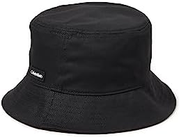 Calvin Klein Cappello da Pescatore Uomo Elevated Patch Bucket Hat, Nero (Ck Black), Taglia unica, Nero (Ck Black), Taglia Unica