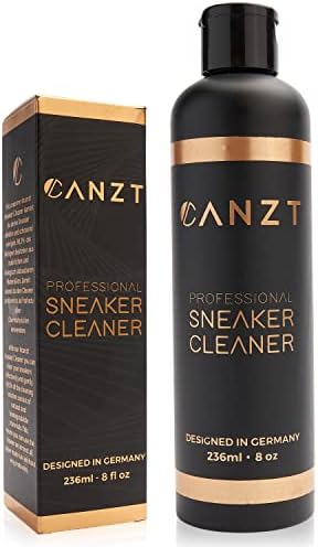 Canzt Professional Sneaker Cleaner - Premium Sneaker Cleaning Set per la pulizia di scarpe da ginnastica e scarpe ora con 236ml di contenuto in bottiglia XXL