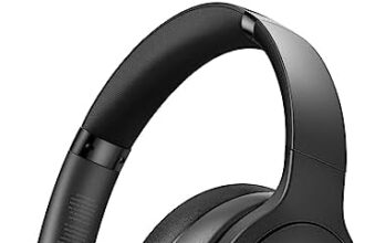 DOQAUS Cuffie Wireless Bluetooth, 90 Ore Di Riproduzione e 3 Modalità EQ Cuffie- Suono Stereo HiFi Microfono Incorporato, Cuffie Bluetooth 5.3 per Viaggio/Telefono/PC (Aggiornato)