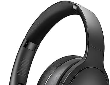 DOQAUS Cuffie Wireless Bluetooth, 90 Ore Di Riproduzione e 3 Modalità EQ Cuffie- Suono Stereo HiFi Microfono Incorporato, Cuffie Bluetooth 5.3 per Viaggio/Telefono/PC (Aggiornato)