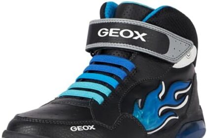 Geox J Inek Boy, Scarpe da Ginnastica Bambini e Ragazzi