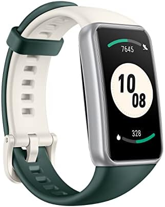 HONOR Smart Band 7, Fitness Tracker di attività sportiva con monitoraggio dell'ossigeno del sangue, Smartwatch Display AMOLED da 1,47" pollici, 96 modalità sportive per uomini e donne (Verde Smeraldo)