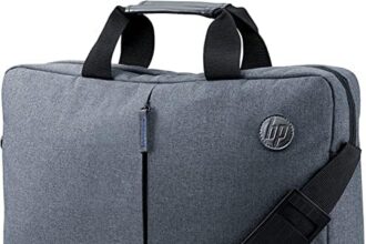 HP Essential Borsa Tracolla Per Notebook, Grigio, Taglia 15.6