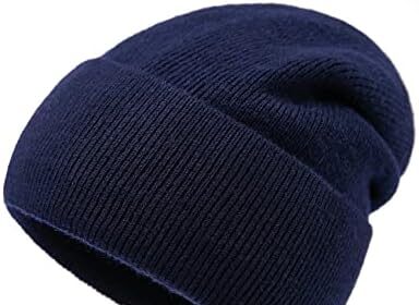 Lallier Berretto in 100% Lana Merino con Fodera in Pile per Uomo e Donna, Cappello Invernale in Maglia a Costine in Pura Lana con Confezione Regalo