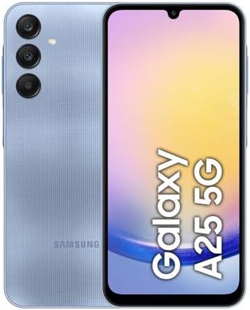 Samsung Galaxy A25 5G, Smartphone Android 14, Display Super AMOLED 6.5" FHD+, 6GB RAM, 128GB, memoria interna espandibile fino a 1TB, Batteria 5.000 mAh, Blue [Versione Italiana]