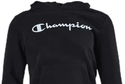 Champion Legacy-Classic Logo Felpa con Cappuccio Bambini e Ragazzi