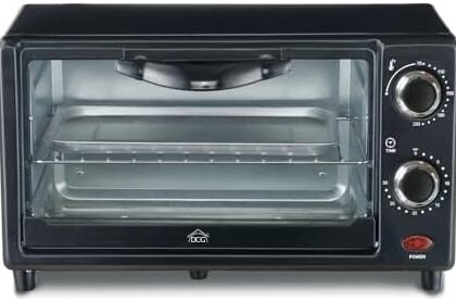 DCG Eltronic MB9809N, Forno elettrico 9 litri 650 watt, Nero, 41x23x24 cm