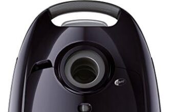 Electrolux EEG42EB EasyGo Aspirapolvere con Sacco, Hygiene Filter 12, Spazzola Parquet, 650 W, 3.5 Litri, Nero Mogano