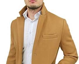 Evoga Cappotto soprabito uomo Class invernale giacca Sartoriale casual elegante
