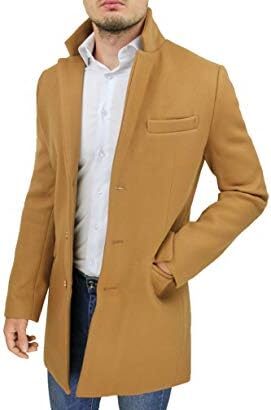 Evoga Cappotto soprabito uomo Class invernale giacca Sartoriale casual elegante