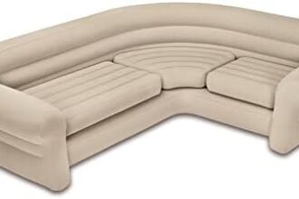 Intex 68575NP Sofà, Beige, 2.57 m x 2.03 m x 76 cm