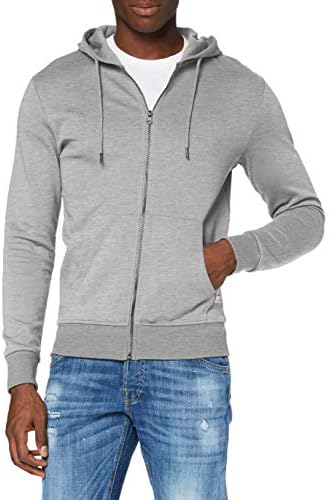 JACK&JONES Jjeholmen Sweat Zip Hood Noos Felpa con Cappuccio Uomo