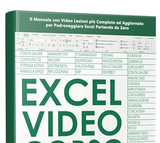 Excel 2024: Il Manuale con Video Lezioni più Completo ed Aggiornato per Padroneggiare Excel Partendo da Zero