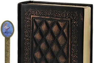 Liying® - Taccuino con copertina in pelle, per diario personale, diario di viaggio, schizzi, colore: bronzo Misura unica nero