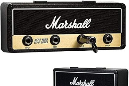 Marshall Jack Rack 2.0 Portachiavi Chitarra Amp Chiave Chitarra Portachiavi Gancio Montaggio A Parete