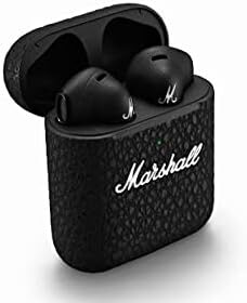 Marshall Minor III True Wireless In-ear Cuffie Bluetooth, Auricolari, Wireless, 25 ore riproduzione, Nero