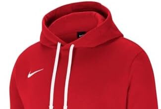 Nike Team Club 20 Felpa con Cappuccio, Rosso (University/Bianco), S Uomo