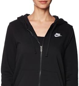 Nike Women's W NSW Club FLC FZ Hoodie Std W NSW Club FLC FZ Hoodie Std