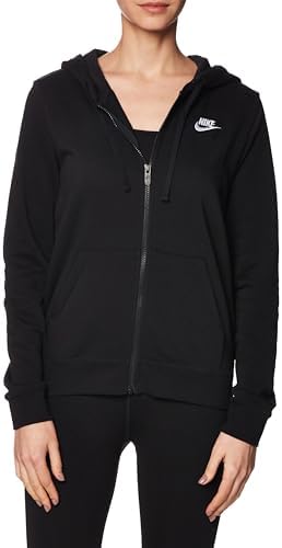 Nike Women's W NSW Club FLC FZ Hoodie Std W NSW Club FLC FZ Hoodie Std