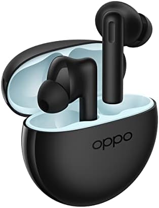 OPPO Enco Buds2, Auricolari True Wireless, Bluetooth 5.2, in-ear, Cancellazione rumore in chiamata, Comandi Touch, Audio Binaurale, Compatibili Android / iOS [Versione Italiana], Black