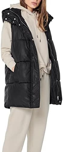 Only Onldemy-Cappotto Imbottito Otw Noos Giacca Donna