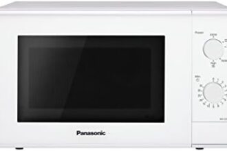 Panasonic NN-E20JWMEPG Forno a Microonde, 800 W, 46 Decibel, Metallo, Bianco