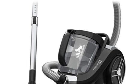 Rowenta Compact Power XXL Aspirapolvere a traino, Capacità di 2,5 L, Compatto, Motore Effitech, Contenitore della polvere facile da svuotare, Tecnologia ciclonica, Cavo di 6,2 m, RO4825