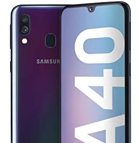 Samsung Galaxy A40 Display 5.9", 64 GB Espandibili, RAM 4 GB, Batteria 3100 mAh, 4G, Dual SIM Smartphone, Android 9 Pie, (2019), Black (Ricondizionato)