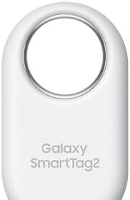 Samsung Galaxy SmartTag2 (1 Pezzo) Localizzatore Bluetooth con Modalità Smarrito, Design compatto, Batteria a lunga durata, Resistenza IP67, White 2023