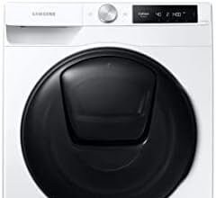 Samsung Lavasciuga Ai Control con Ecodosatore, WD90T654DBE/S3, Libera installazione, 9+6 Kg, 1400 RPM, Classe B/E, WI-FI, Vapore, Caricamento Frontale, 60l x 85h x 65p cm