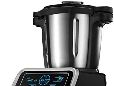 Ufesa Totalchef RK5 - Robot Da Cucina Con Cottura, Vari programmi per cucinare, 1700W di potenza, Display LCD, Caraffa con capacità di 3,5 l, Ricettario e Manuale in Italiano, BPA Free