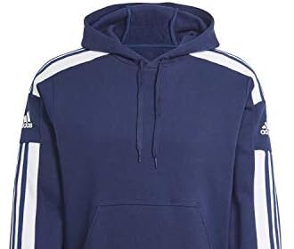 adidas Squadra 21 Hooded Track Top, Felpa Sportiva con Cappuccio Uomo, Team Navy Blue, XL