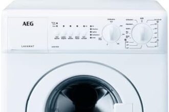 AEG L5CB31330 lavatrice con solo 515 mm di profondità / 3 kg/macchina automatica compatta/F / 1300 giri/min, preimpostazione del tempo di avvio/funzione post-riposo, programma extra breve