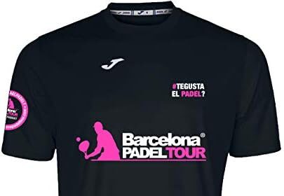 Barcelona Padel Tour | Maglietta Tecnica a Manica Corta | Joma Te Gusta El pádel | per Uomo | Padel Special Stampa | Abbigliamento Sportivo