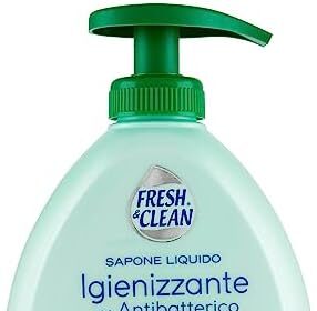 Fresh & Clean Sapone Liquido Antibatterico Te Verde E Verbena 300 Ml, 300ml