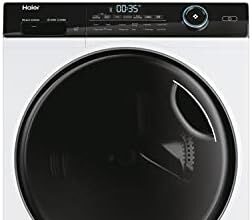Haier HW90-B14959 Serie I-Pro 5, Lavatrice Wi-Fi, 9 Kg a Carica Frontale, 1400 Giri, Tecnologia micro vapore Refresh, Trattamento Antibatterico, Libera Installazione, 60 * 50 * 85 cm, Classe A