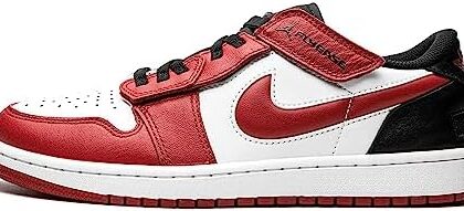 Jordan Air 1 Basse Bianche/Nere/Rosse