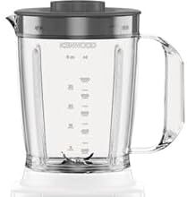 Kenwood BLP31.A0WH Frullatore, Caraffa da 1,6L, Lame in Acciaio, 2 Velocità e Pulse, Piedini Antiscivolo, Dotato di Pratica Maniglia, Potenza 350 W, Plastica, Bianco e Grigio
