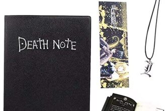 Quaderno Death Note con penna piuma, taccuino cosplay Death Note a tema Fashion Anime, regali per gli amanti del cosplay, può essere usato come diario e taccuino