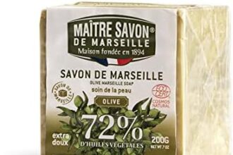 Maitre Savon de Marseille - Sapone all'olio d'oliva di Marsiglia - 200g COSMOS ORGANICO
