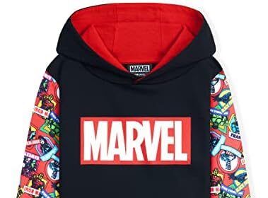 Marvel Felpa Bambino Avengers - Felpe Bambino con Cappuccio