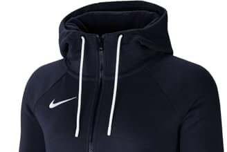 Nike CW6955-451 Full Zip Park 20 Wmn Maglia Lunga Donna Obsidian/White M