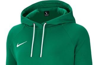 Nike Park 20, Hoodie Donna, Pino Bianco/Verde, S