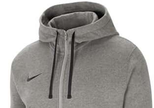 Nike Team Club 20, Felpa con Cappuccio, Uomo, Grigio (Dk Grigio Erica/Nero), M