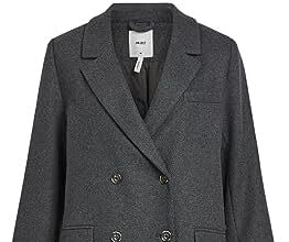 Object Objblaza L/S Cappotto Noos Lungo Donna