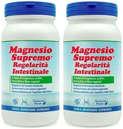 Parent Magnesio Supreno Regolarità Intestinale 300g - 2 Confezioni (300 g (Confezione da 2))